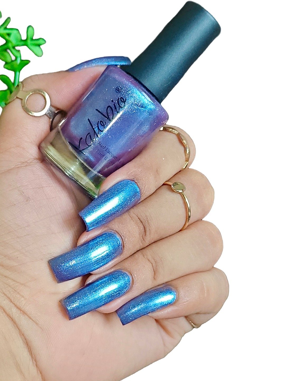 KALOBIO Metallic Nail Enamel - Deep Violet M22