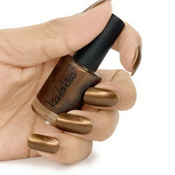 KALOBIO Metallic Nail Enamel – Walnut M8