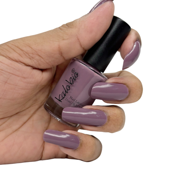 KALOBIO ColorHalo Enamel Nail Lacquer – Sangria KPS07 | 7-Day Long Wear | High Shine, Quick Dry & Chip Resistant | Vegan Formula | 11 ml